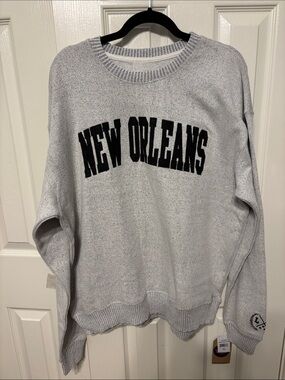 New York Popular Fleece NEW ORLEANS Plus Sweatshirt
